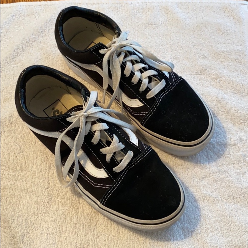 VANS OLD SKOOL SNEAKERS PLATFORM